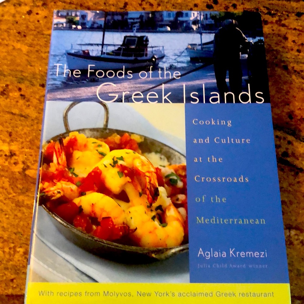 Greek Cookbook and culture book .